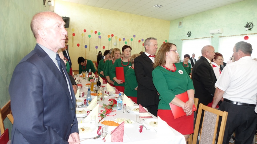 Gospodynie wystawiły trofea i częstowały obiadem. Koło ze Sławska ma 70 lat