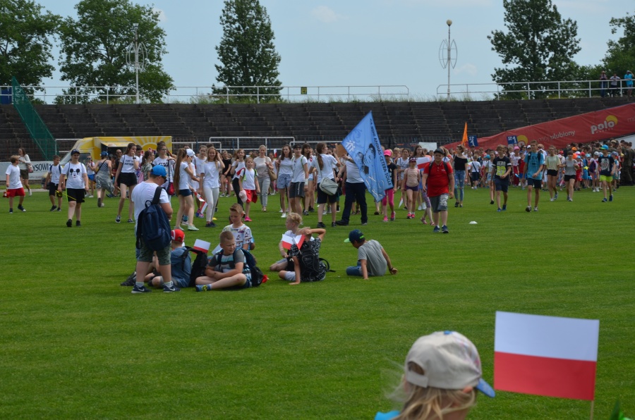 Młodzi koninianie stanęli na granicach Polski. Dziś świętują Dzień Dziecka
