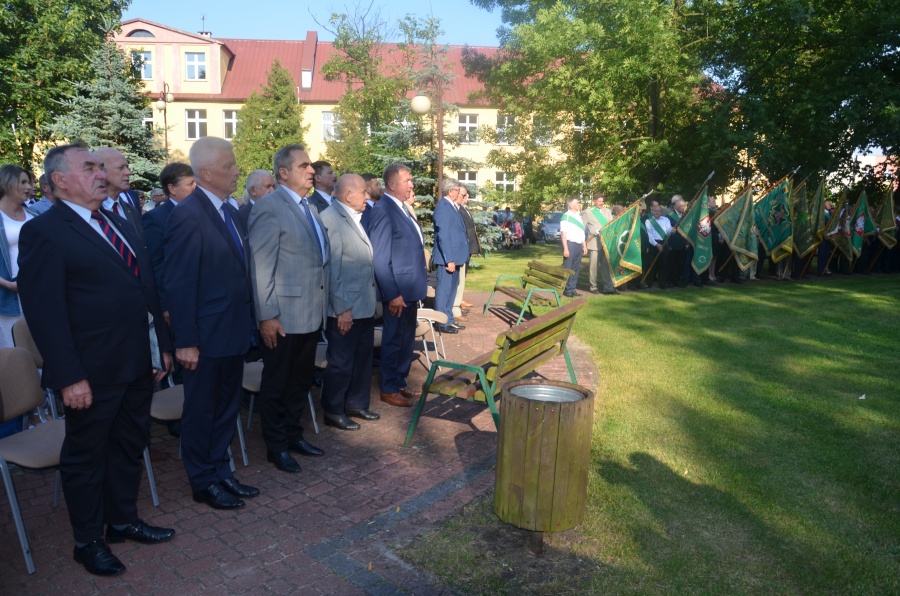 W Kleczewie powiewają zielone sztandary. Świętują tam ludowcy z całej Wielkopolski