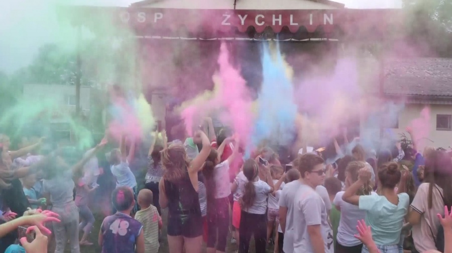 Eksplozja Kolorów na koniec lata w Żychlinie