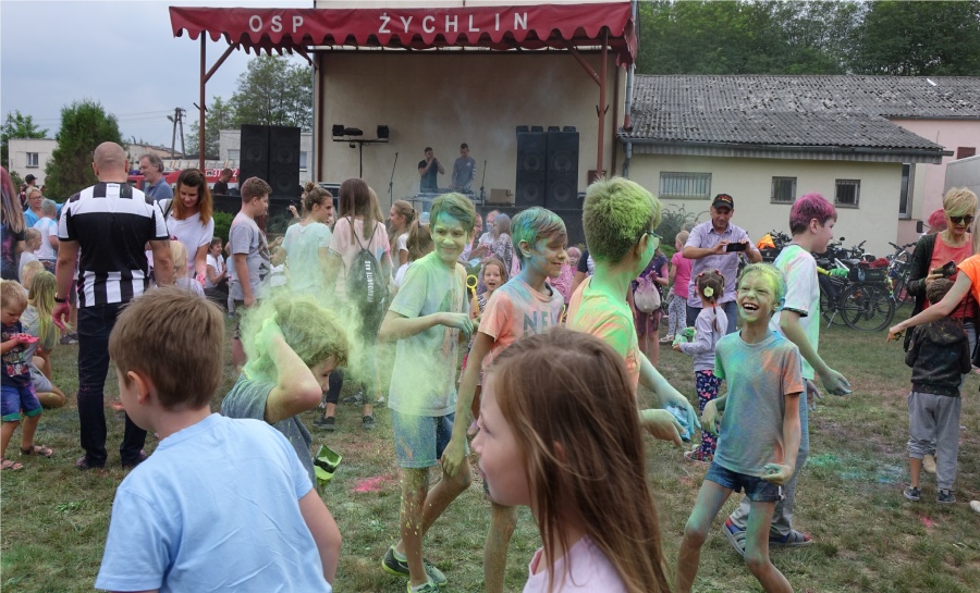 Eksplozja Kolorów na koniec lata w Żychlinie