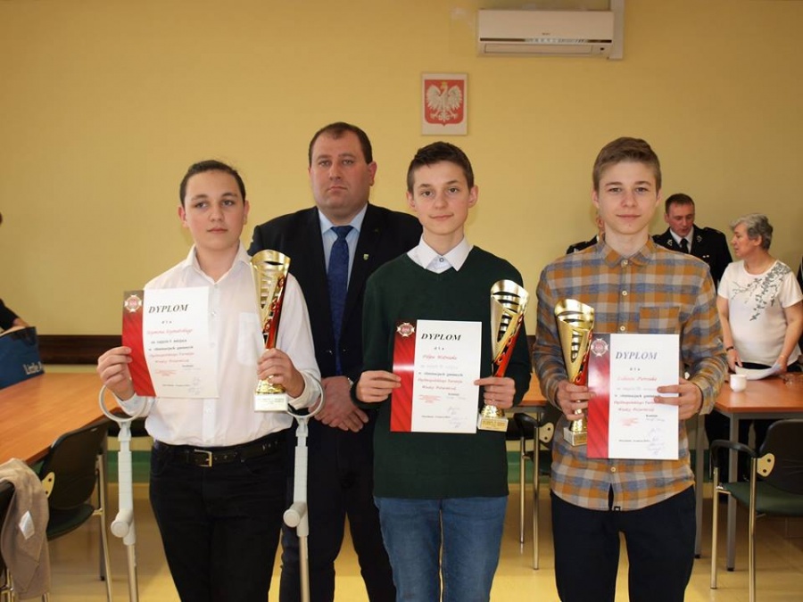 Kacper i Szymon awansowali. Byli najlepsi w turnieju pożarniczym