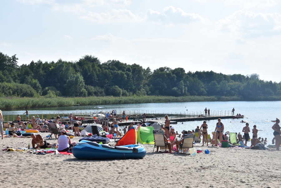 Na plaży – relaks i zabawa. Trwa Piknik Wilczyński