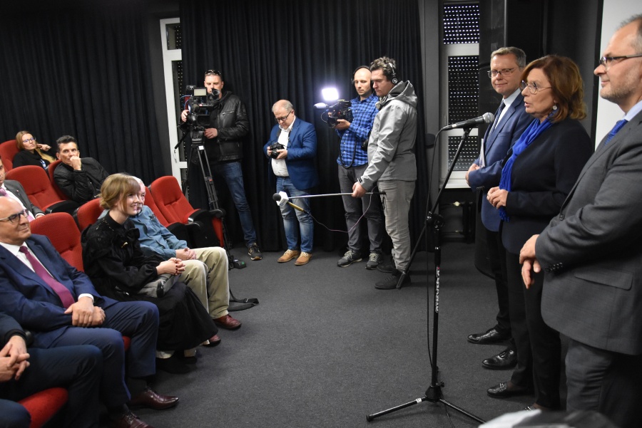 „Bez kultury nie posuniemy się ani krok do przodu”. Spotkanie w kinie studyjnym