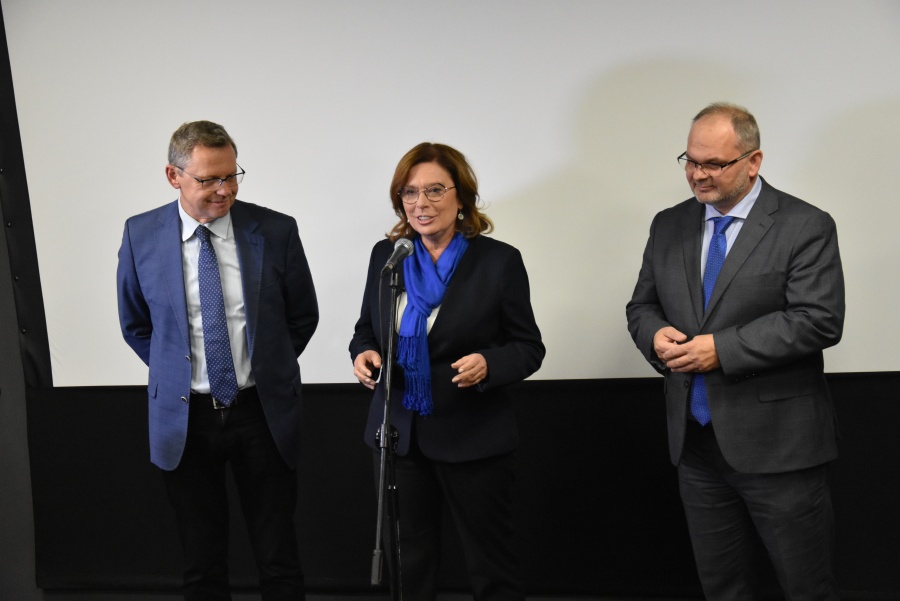 „Bez kultury nie posuniemy się ani krok do przodu”. Spotkanie w kinie studyjnym