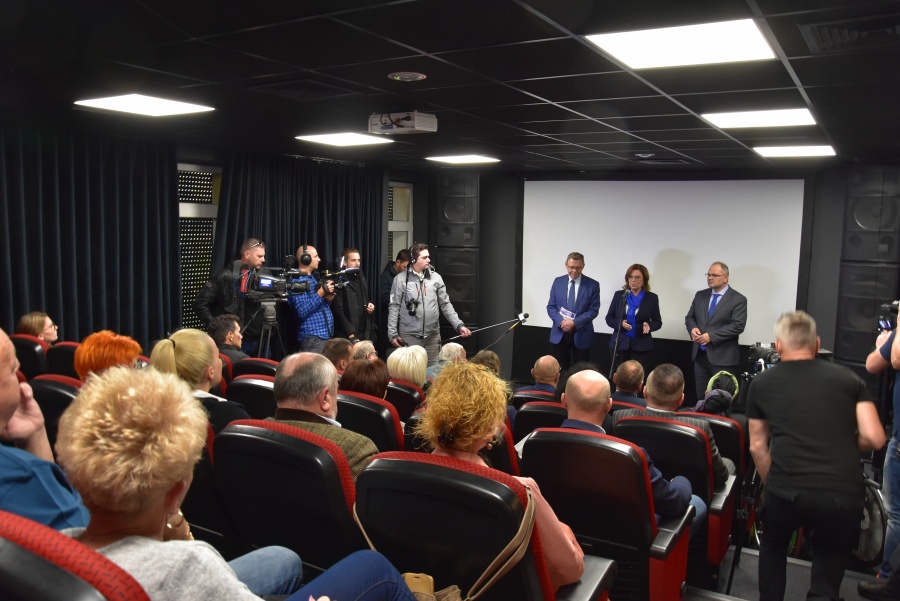 „Bez kultury nie posuniemy się ani krok do przodu”. Spotkanie w kinie studyjnym