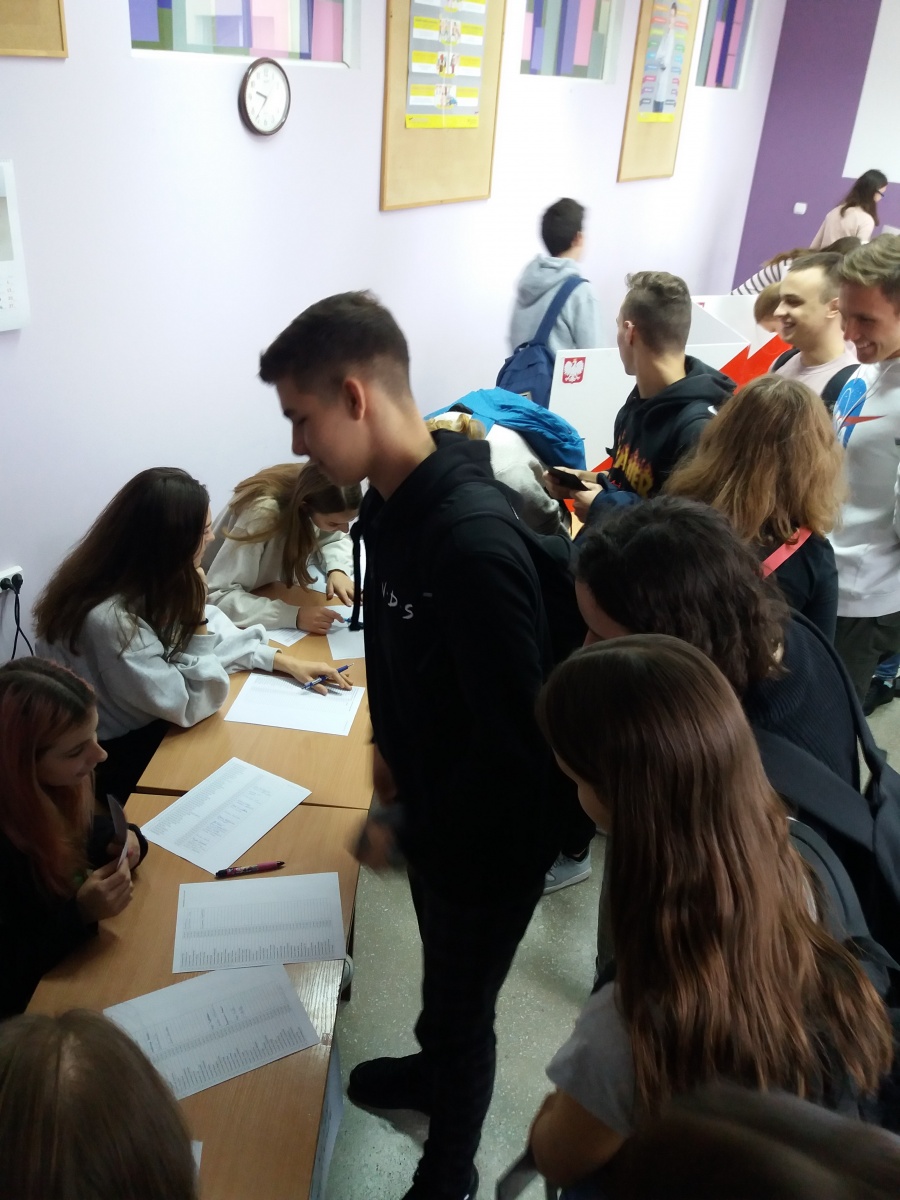 Którą partię wybierze młodzież? Uczniowie „trzeciego” głosują