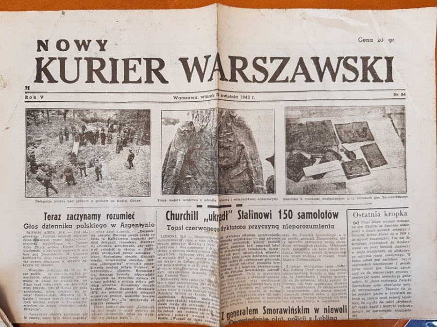 Gazety z czasów II wojny światowej odnalezione w sortowni odpadów. Teraz trafią do biblioteki