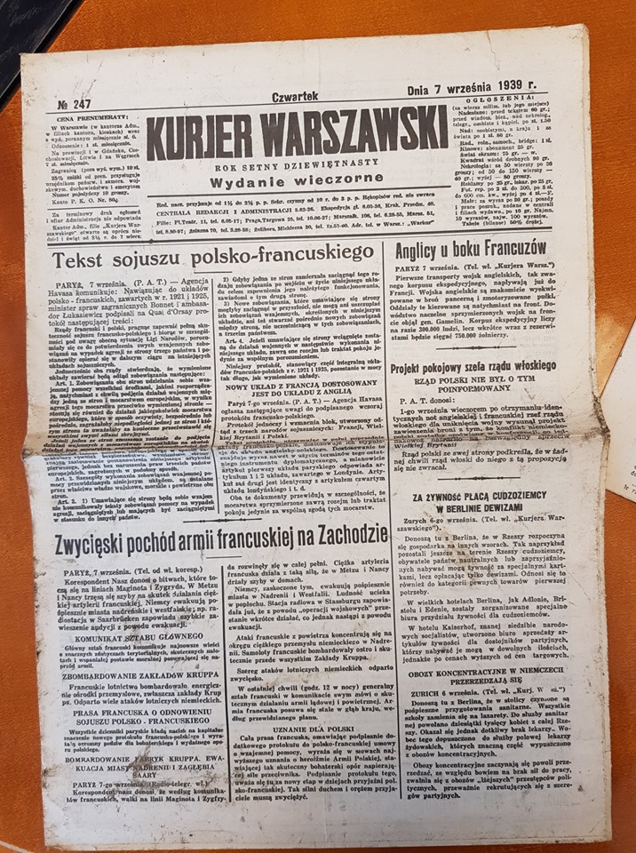 Gazety z czasów II wojny światowej odnalezione w sortowni odpadów. Teraz trafią do biblioteki
