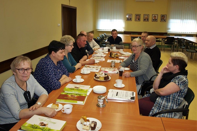 Wójt spotkał się z sołtysami. Przekazał im życzenia od siebie i prezydenta