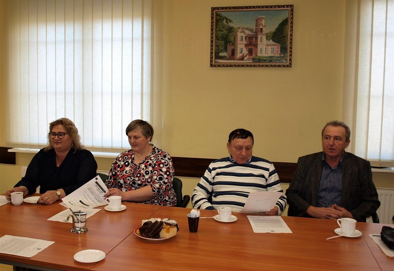 Wójt spotkał się z sołtysami. Przekazał im życzenia od siebie i prezydenta