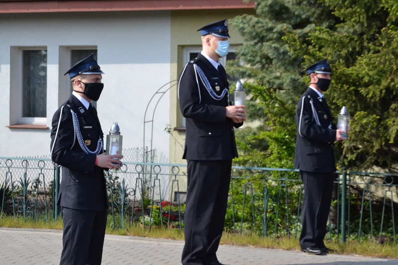 Syreny zawyły na Chorzniu. Druhowie w ten sposób uczcili swoje święto
