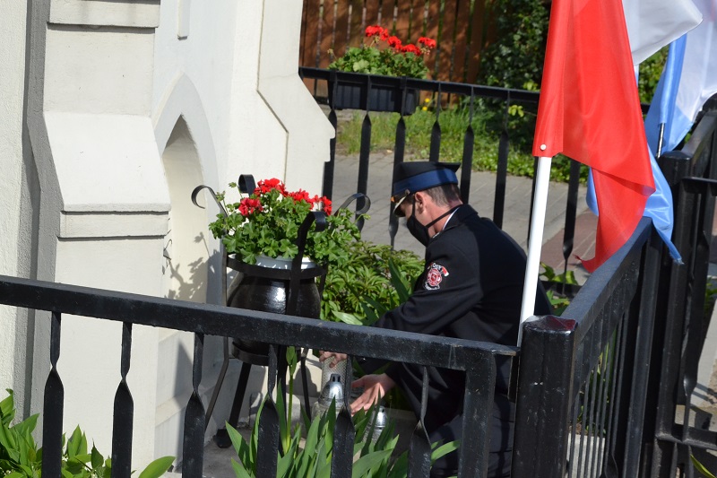 Syreny zawyły na Chorzniu. Druhowie w ten sposób uczcili swoje święto