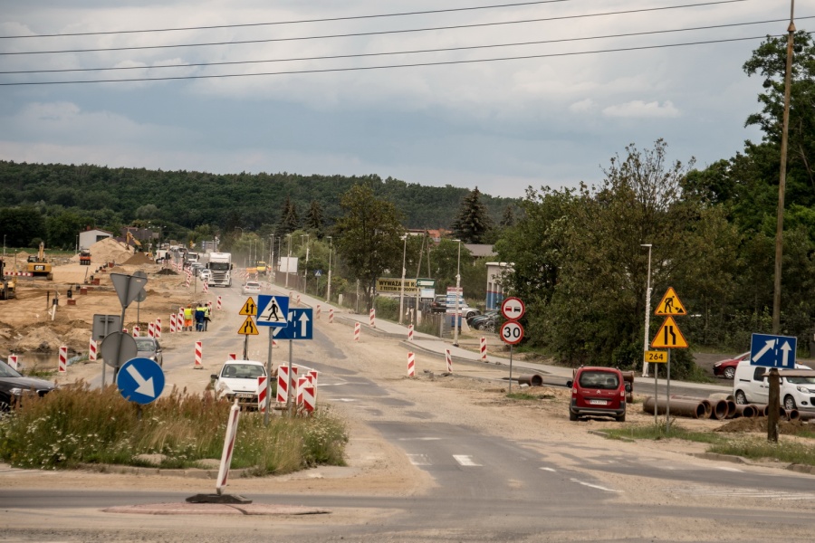 Wkrótce zajdą poważne zmiany na przebudowywanej ulicy Kleczewskiej