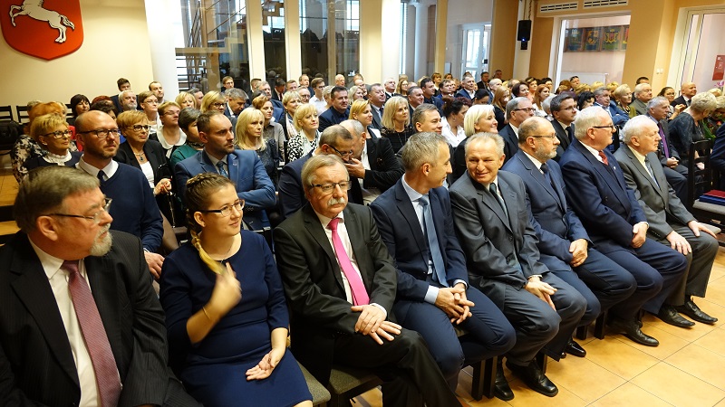 „Trzymam kciuki za państwa przyszłe, mądre decyzje i życzę owocnej pracy”