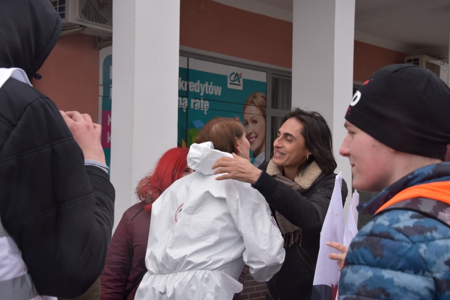 Marsz „Z miłości do wolności”. Po raz drugi w Koninie protestowali przeciwko obostrzeniom i szczepieniom