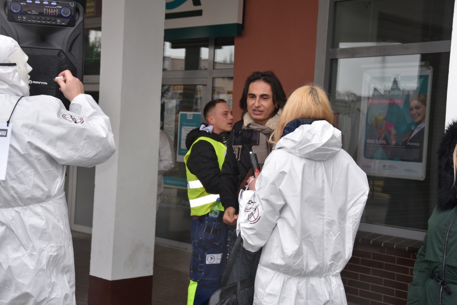 Marsz „Z miłości do wolności”. Po raz drugi w Koninie protestowali przeciwko obostrzeniom i szczepieniom
