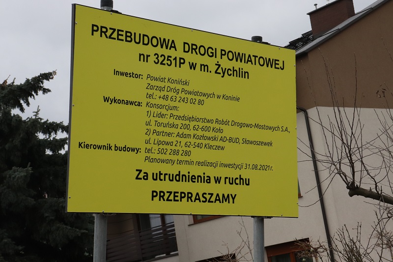 Nowe chodniki, oświetlenie i jezdnia. Na skrzyżowaniu będzie rondo