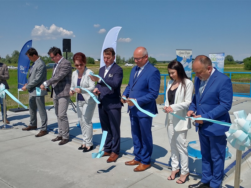 Uroczyście uruchomili przepompownię i jazy. Żeby nie było suszy i powodzi
