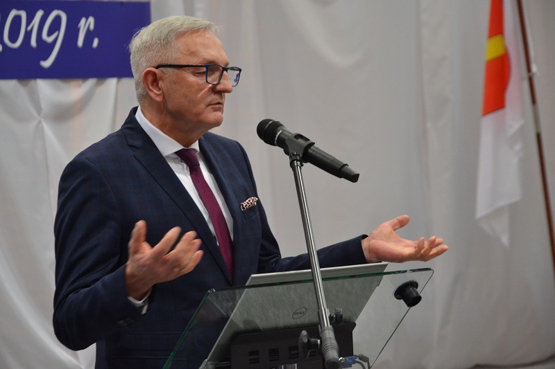 Zaczęli od minuty ciszy. Burmistrz Rychwała podsumował rok