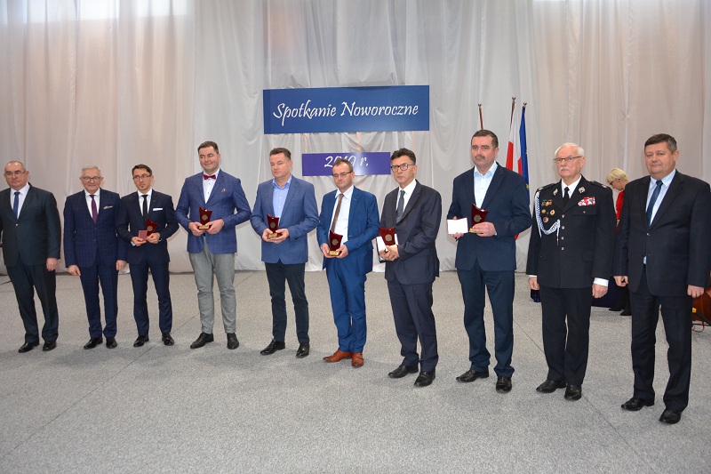 Zaczęli od minuty ciszy. Burmistrz Rychwała podsumował rok