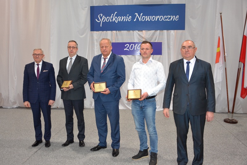Zaczęli od minuty ciszy. Burmistrz Rychwała podsumował rok