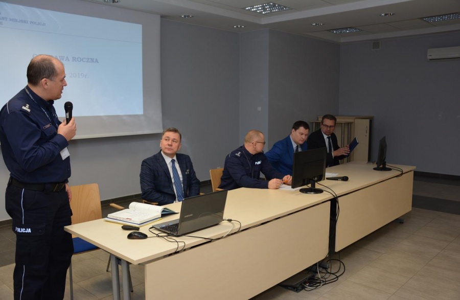 W komendzie podsumowali miniony rok. Jaki był dla policjantów i mieszkańców?