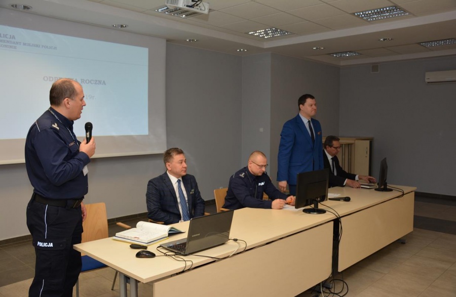 W komendzie podsumowali miniony rok. Jaki był dla policjantów i mieszkańców?