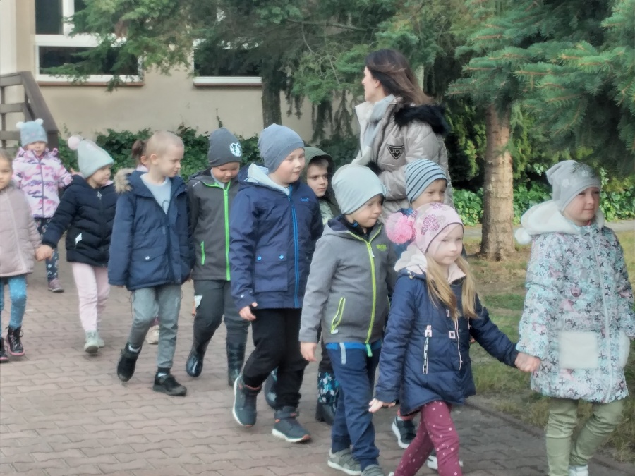 Odwiedziliśmy Przedszkole w Wysokiem. Najstarsza grupa pokazała nam jak wygląda ich dzień
