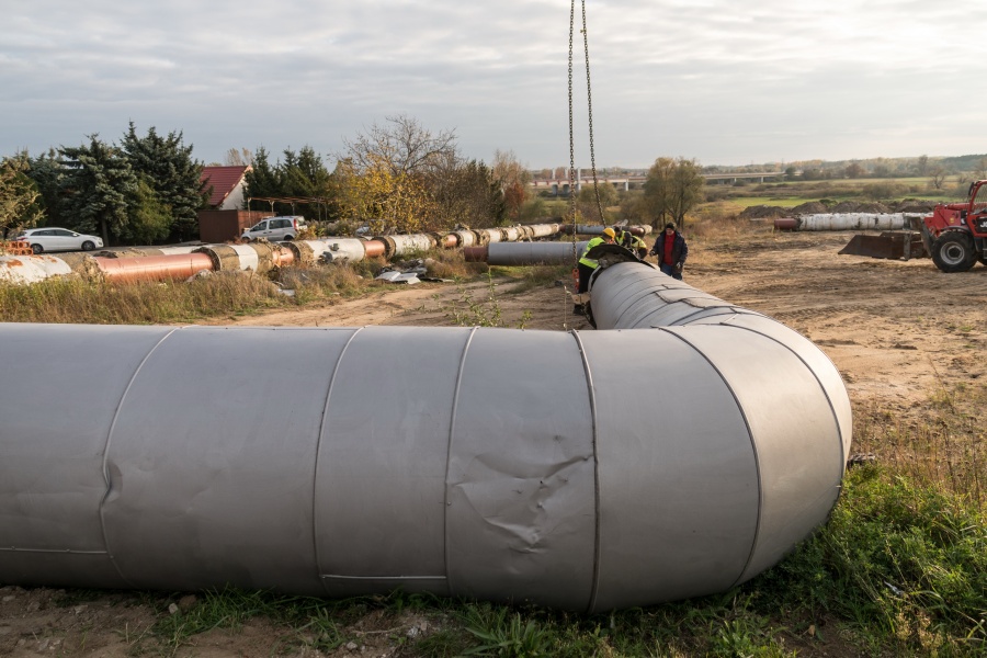 Wykonawca miał prowadzić prace wieczorem. MPEC przeprasza mieszkańców za utrudnienia