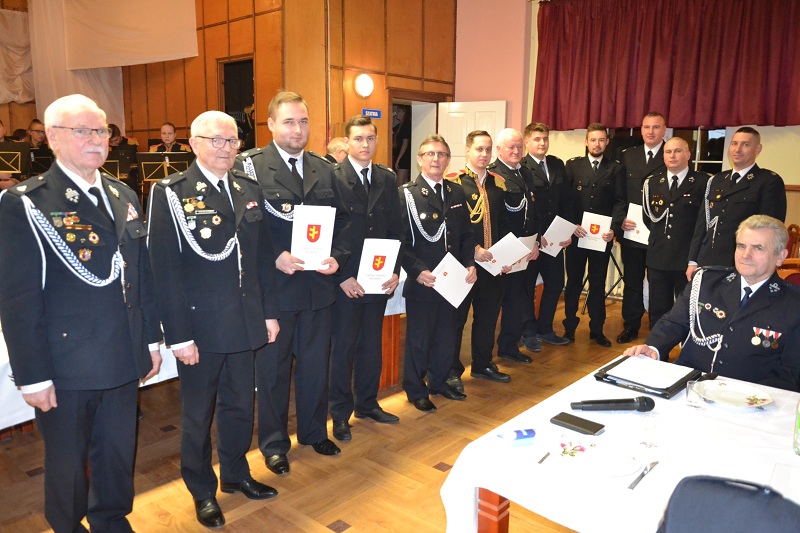 Planują rozbudować remizę. Druhowie i orkiestra podsumowali miniony rok