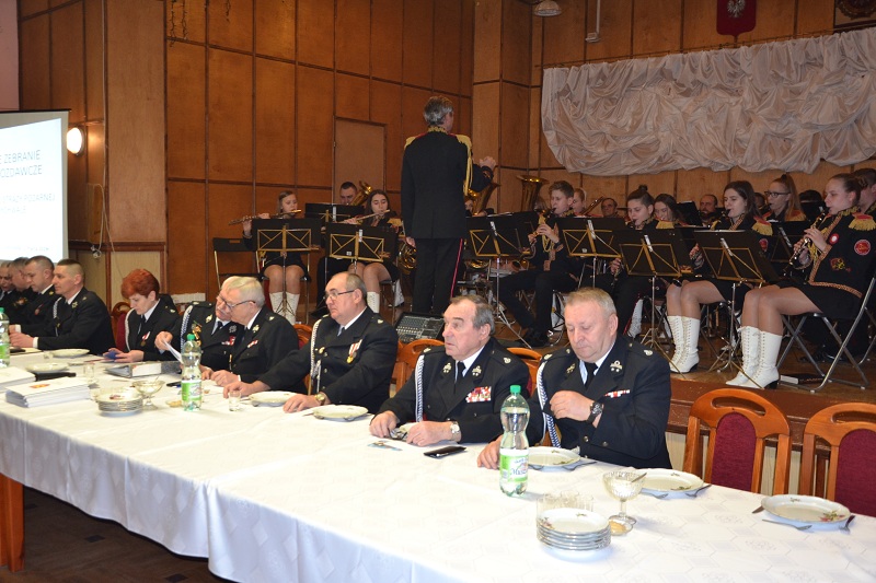 Planują rozbudować remizę. Druhowie i orkiestra podsumowali miniony rok