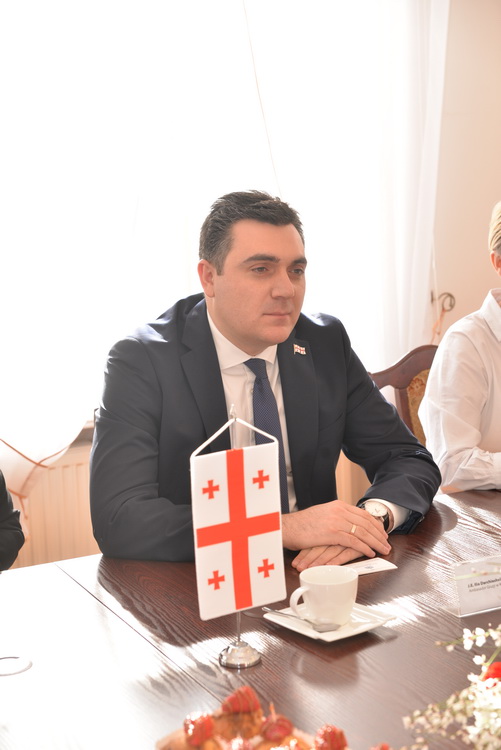 TYLKO U NAS. Ambasador Gruzji odwiedził Konin. Jaki był cel jego wizyty?