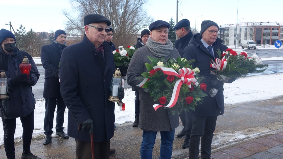 W 159. rocznicę Powstania Styczniowego złożyli kwiaty