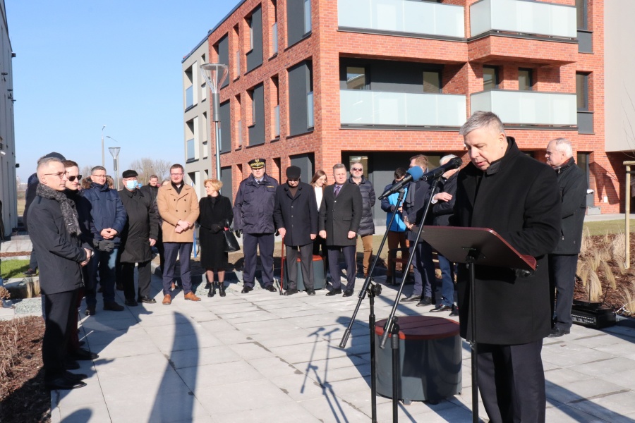Uroczyste przekazanie kluczy. Bloki mieszkalne na Starówce oficjalnie oddane
