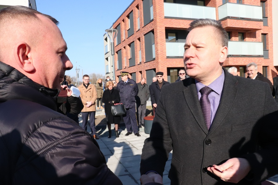 Uroczyste przekazanie kluczy. Bloki mieszkalne na Starówce oficjalnie oddane