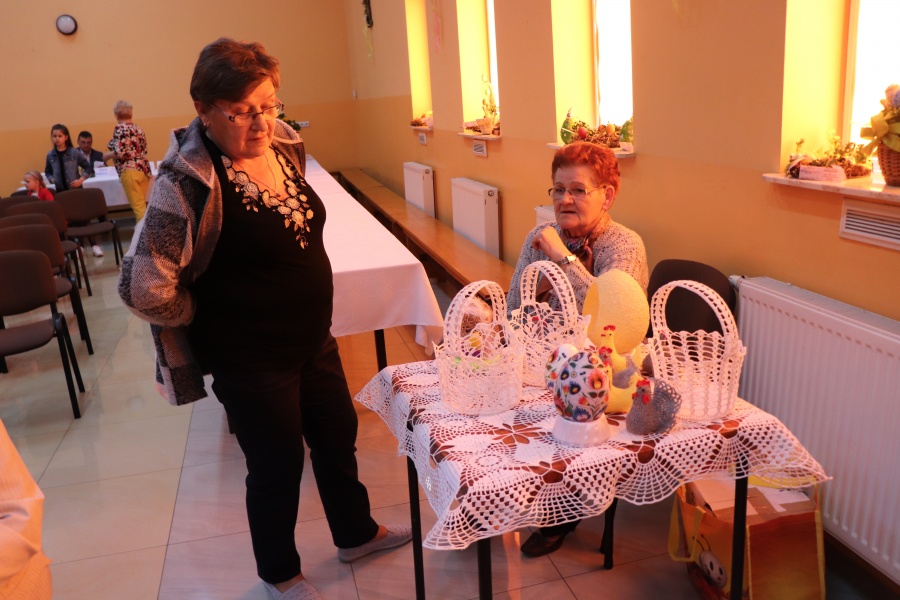 Mieszkańcy spędzili Wielkanoc u Zofii Urbanowskiej. Były baby, żur, biała kiełbasa i faszerowane jajka
