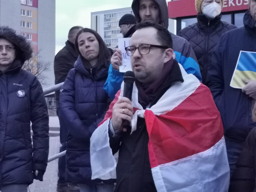 Konin solidarny z Ukrainą. „Wujek dołączył do obrony terytorialnej. Walczymy”