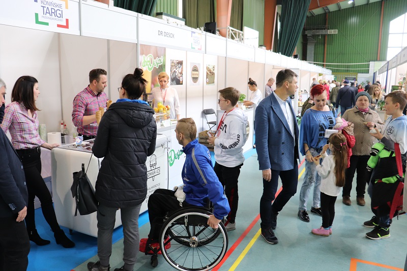 Smacznie na konińskich targach. Prawie 60 firm prezentuje swoje ekspozycje