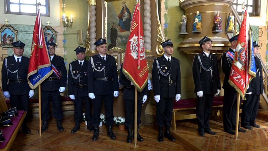 Od 100 lat zawsze gotowi do pomocy. Wiekowa jednostka OSP z gratulacjami i życzeniami
