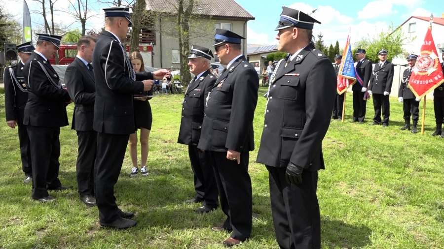 Od 100 lat zawsze gotowi do pomocy. Wiekowa jednostka OSP z gratulacjami i życzeniami