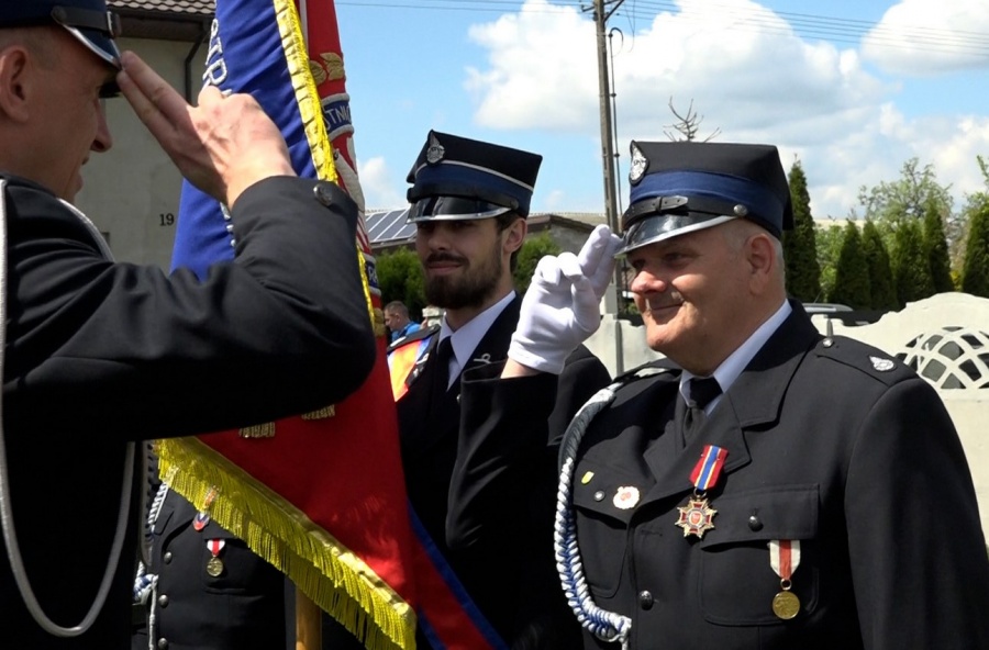 Od 100 lat zawsze gotowi do pomocy. Wiekowa jednostka OSP z gratulacjami i życzeniami