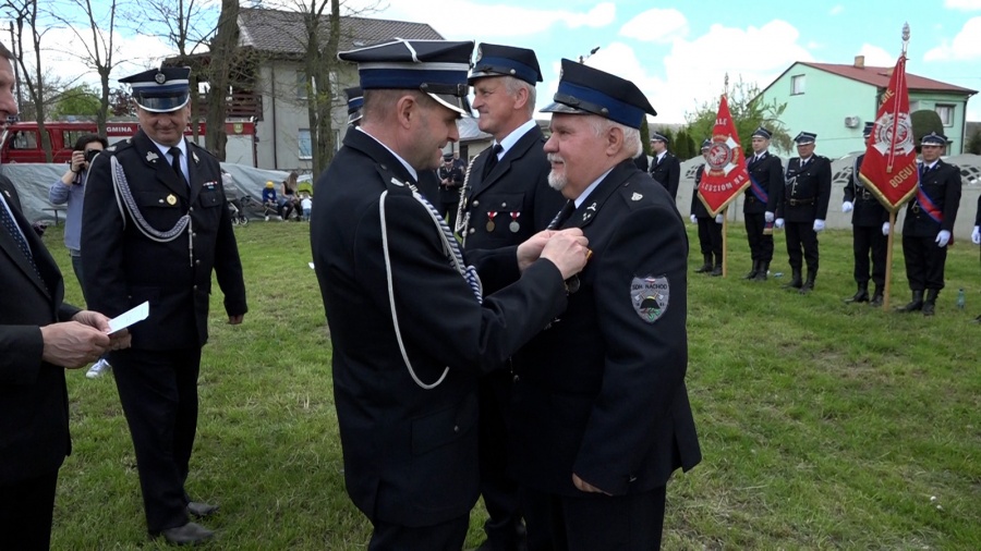 Od 100 lat zawsze gotowi do pomocy. Wiekowa jednostka OSP z gratulacjami i życzeniami