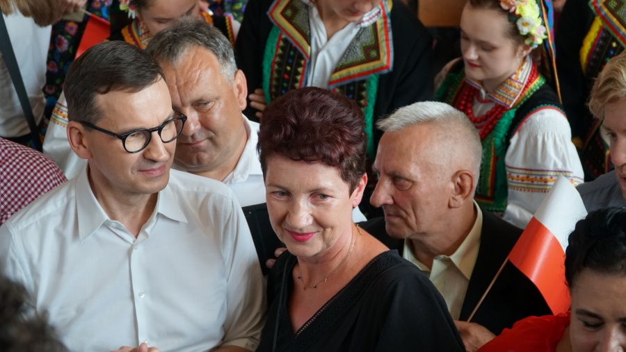 Premier Mateusz Morawiecki w Kole. Ponownie obiecał sfinansowanie budowy obwodnicy