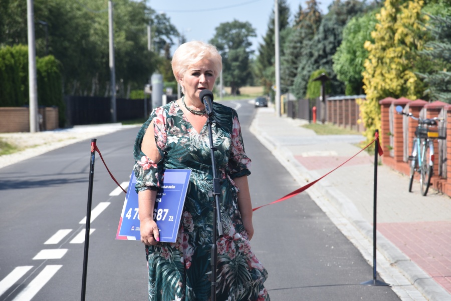 Nowa droga oddana do użytku. Mieszkańcy odpoczną od ciężkich samochodów