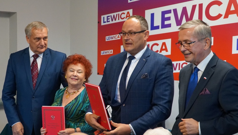 Nowa Lewica w nowym biurze. Rozmowy o aktualnej sytuacji, podziękowania dla wieloletnich członków i deklaracje współpracy