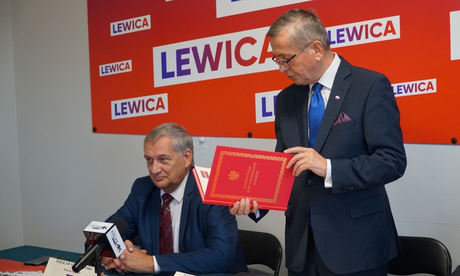 Nowa Lewica w nowym biurze. Rozmowy o aktualnej sytuacji, podziękowania dla wieloletnich członków i deklaracje współpracy