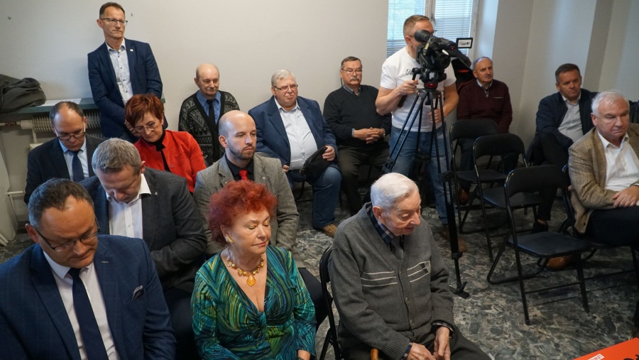 Nowa Lewica w nowym biurze. Rozmowy o aktualnej sytuacji, podziękowania dla wieloletnich członków i deklaracje współpracy