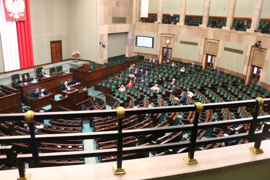 Przedstawicielki KGW i strażacy pojechali do sejmu. Zwiedzili też ministerstwo rolnictwa