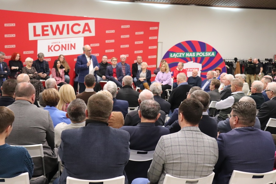 „Na sto procent będziemy walczyli o władzę w Koninie”. Włodzimierz Czarzasty o wyborach samorządowych